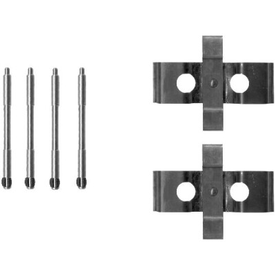 Kit accessori, pastiglie freno HELLA 8DZ 355 203-051