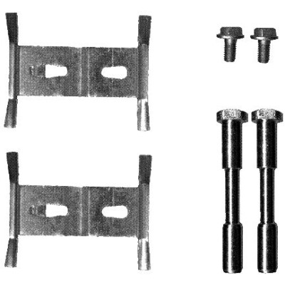 Kit accessori, pastiglie freno HELLA 8DZ 355 203-181