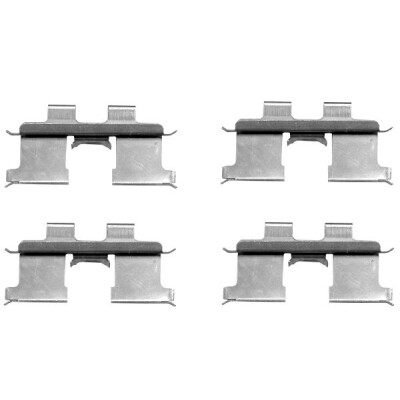 Kit accessori, pastiglie freno HELLA 8DZ 355 203-201