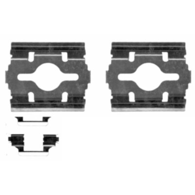 Kit accessori, pastiglie freno HELLA 8DZ 355 203-581