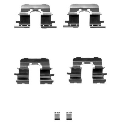 Kit accessori, pastiglie freno HELLA 8DZ 355 203-911