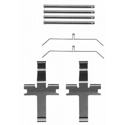 Kit accessori, pastiglie freno HELLA 8DZ 355 204-171