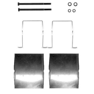 Kit accessori, pastiglie freno HELLA 8DZ 355 204-461