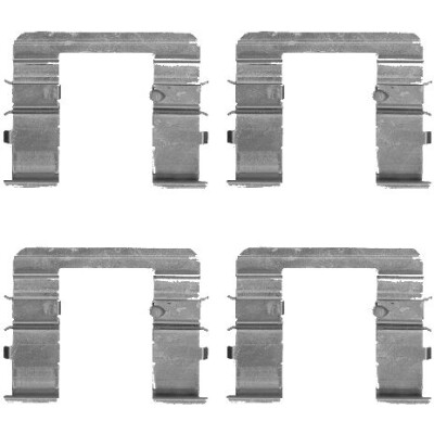 Kit accessori, pastiglie freno HELLA 8DZ 355 205-061