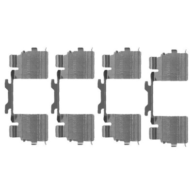 Kit accessori, pastiglie freno HELLA 8DZ 355 205-111