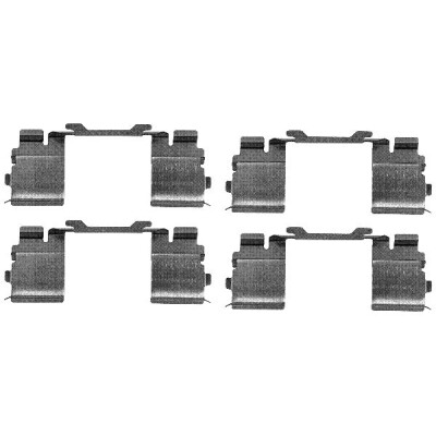 Kit accessori, pastiglie freno HELLA 8DZ 355 205-121