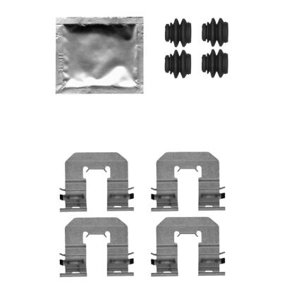 Kit accessori, pastiglie freno HELLA 8DZ 355 205-241