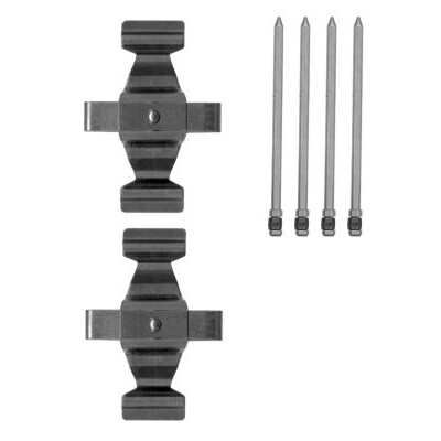 Kit accessori, pastiglie freno HELLA 8DZ 355 205-311