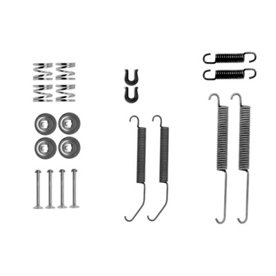 Kit accessori, ganasce freno HELLA 8DZ 355 205-851