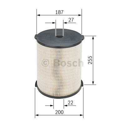 Filtro olio BOSCH F 026 407 028