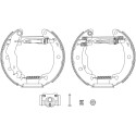 Kit ganasce freno HELLA 8DB 355 004-381