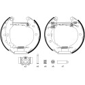 Kit ganasce freno HELLA 8DB 355 004-401