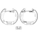 Kit ganasce freno HELLA 8DB 355 004-491