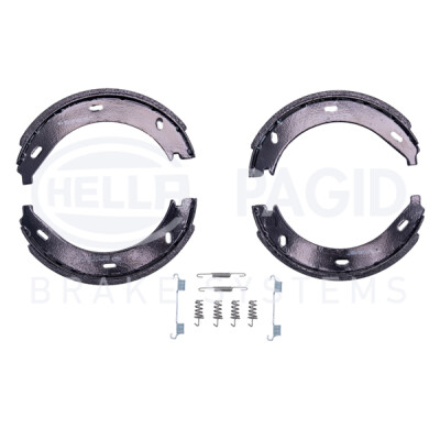 Kit ganasce freno, freno di stazionamento HELLA 8DA 355 050-401