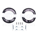 Kit ganasce freno, freno di stazionamento HELLA 8DA 355 050-461