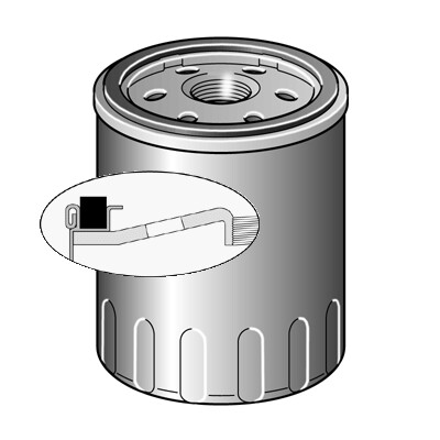 Filtro olio PURFLUX LS1081