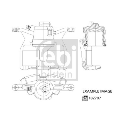 Pinza freno FEBI BILSTEIN 182707