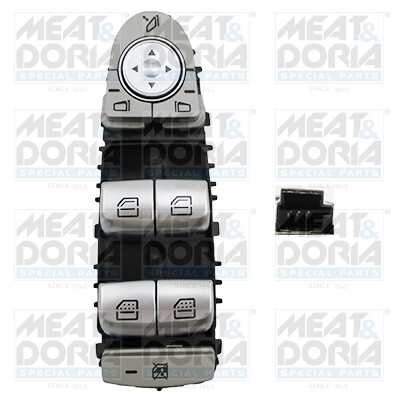 Interruttore, alzacristallo MEAT &amp; DORIA 26081