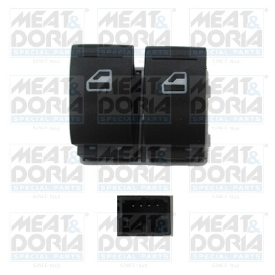 Interruttore, alzacristallo MEAT &amp; DORIA 26126
