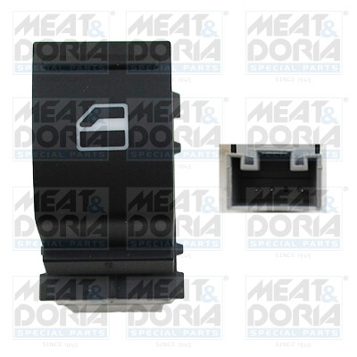 Interruttore, alzacristallo MEAT &amp; DORIA 26129