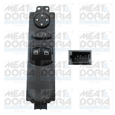 Interruttore, alzacristallo MEAT &amp; DORIA 26065