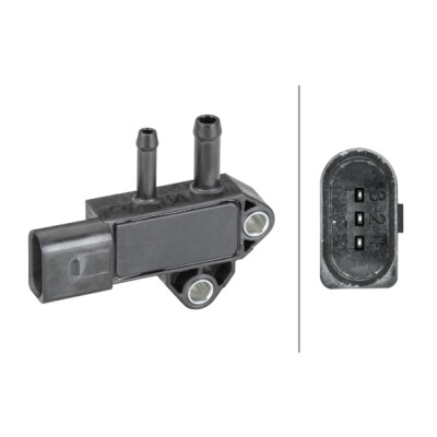 Sensore, pressione gas di scarico HELLA 6PP 009 409-361