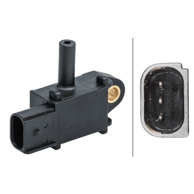 Sensore, pressione gas di scarico HELLA 6PP 009 409-541