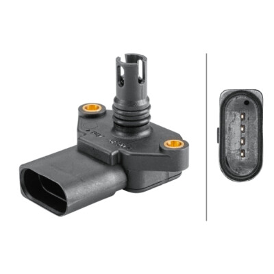 Sensore, pressione collettore di aspirazione HELLA 6PP 358 152-161