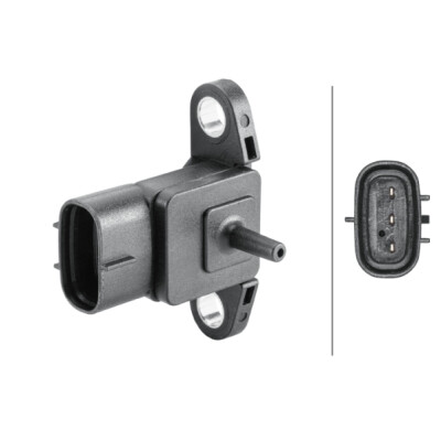 Sensore, pressione collettore di aspirazione HELLA 6PP 358 152-371