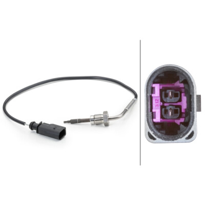 Sensore, temperatura gas di scarico HELLA 6PT 014 494-101