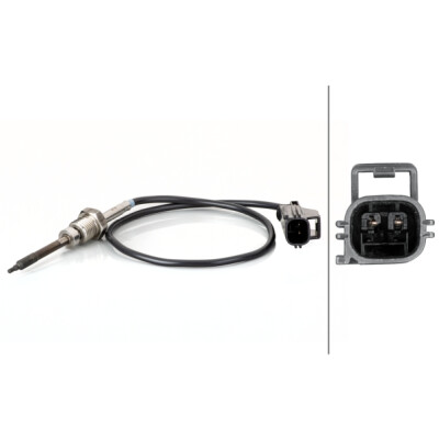 Sensore, temperatura gas di scarico HELLA 6PT 014 494-451