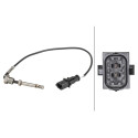 Sensore, temperatura gas di scarico HELLA 6PT 358 181-201