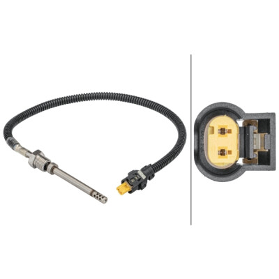 Sensore, temperatura gas di scarico HELLA 6PT 358 181-741