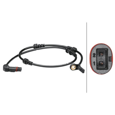 Sensore, velocità ruota HELLA 6PU 012 679-321