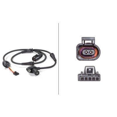 Sensore, velocità ruota HELLA 6PU 012 806-181