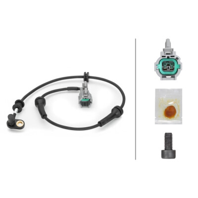 Sensore, velocità ruota HELLA 6PU 230 040-651