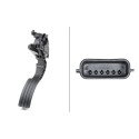 Sensore, posizione pedale HELLA 6PV 009 978-731