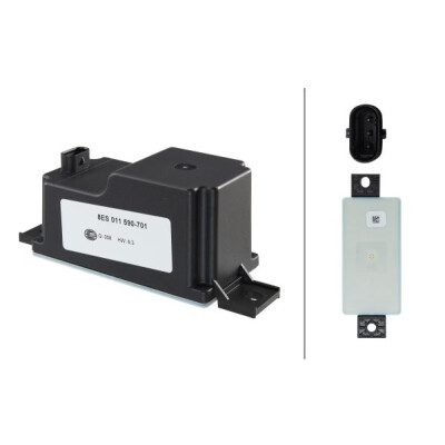 Stabilizzatore di tensione, sistema start/stop HELLA 8ES 011 590-701