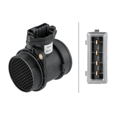 Misuratore massa aria HELLA 8ET 358 095-411