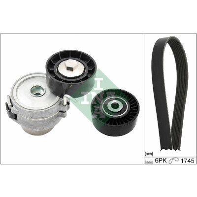 Kit Cinghie Poly-V INA 529 0518 10