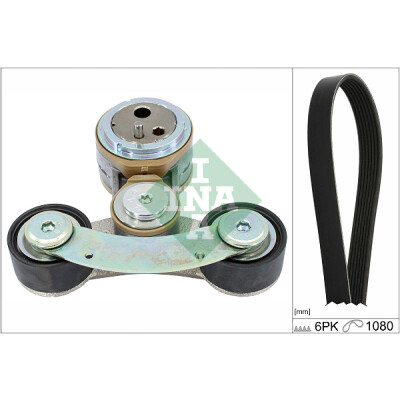 Kit Cinghie Poly-V INA 529 0537 10