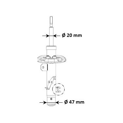 Ammortizzatore KYB 3348098