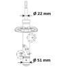 Ammortizzatore KYB 3338060