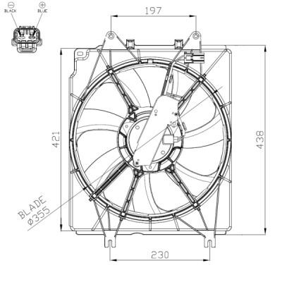 Ventola, Raffreddamento motore
