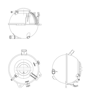 Serbatoio compensazione, Refrigerante