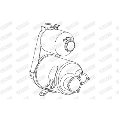 Filtro antiparticolato / particellare, Impianto gas scarico