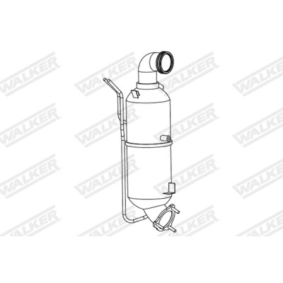 Filtro antiparticolato / particellare, Impianto gas scarico