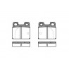 Set di 4 pastiglie freno ROADHOUSE 2005.00