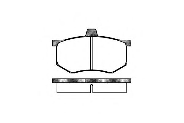 Set di 4 pastiglie freno ROADHOUSE 2043,00