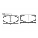 Set di 4 pastiglie freno ROADHOUSE 2047.04
